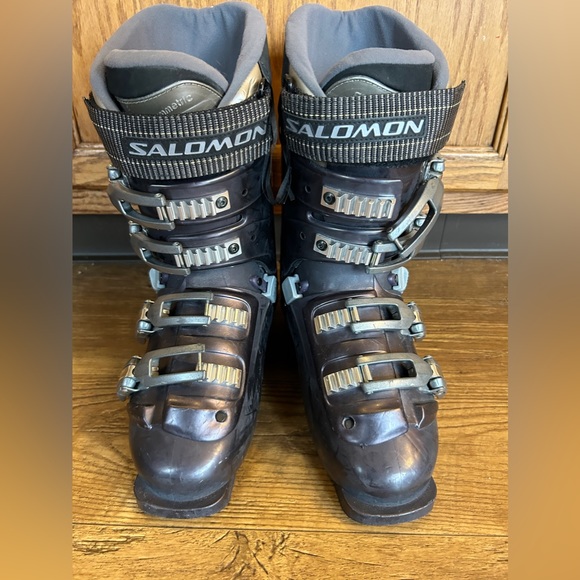 Salomon Evolution Performa 8.0 282mm Mens US Size 6.0 Womens 7.0 Ski Boots - Picture 6 of 12